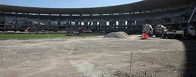 Obras do Maracanã. Foto: Divulgação/Seobras