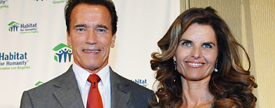 Arnold Schwarzenegger y Maria Shriver/WireImage