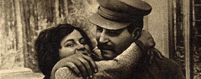 Joseph Stalin con su hija Svetlana, en una foto de 1935. (EugeneZelenko/Wikimedia Commons)