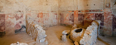 Restos del palacio de herodes en donde fue encontrado un palco teatral / AP