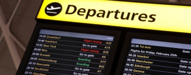 Jadwal keberangkatan pesawat (Foto: Thinkstock)