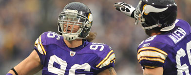 Brian Robison (Photo by Tom Dahlin/Getty Images)