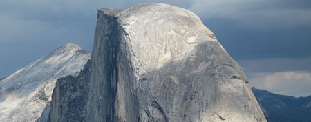 In this photo from Aug. 2011, Half Dome and Yosemite Valley is shown from Glacier Point at Yosemite National Park, Calif. (AP Photo/Tracie Cone)