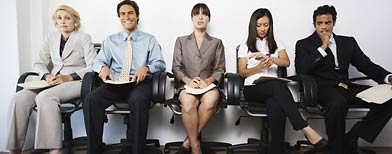 Waiting outside the job interview (ThinkStock)