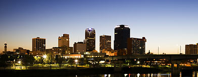 Little Rock, Ark. skyline (Thinkstock)