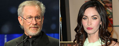 (L-R) Steven Spielberg (Fredrick M. Brown/Getty Images); Megan Fox (Taylor Hill/WireImage)