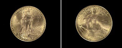 Double Eagle coins (AP)