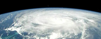 Hurricane Irene as seen from space (Reuters)