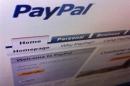 A page from the PayPal website is seen in Singapore