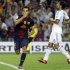 Barcelona's Xavi celebrates after scoring a goal against Real Madrid during their Spanish Super Cup first leg soccer match in Barcelona
