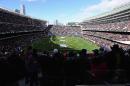 A general view of Soldier Field before a Rugby International Test Match on November 1, 2014 in Chicago, Illinois