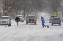 Christmas Day blizzard hits northern Plains. (Time)
