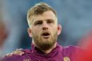 England's George Kruis, pictured on August 15, 2015, is cleared of a charge of biting an opponent by a Rugby Football Union disciplinary panel