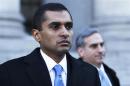 Former SAC Capital Advisors portfolio manager Martoma walks out of the courthouse in downtown Manhattan, New York