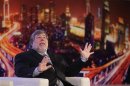 Steve Wozniak, co-founder of Apple, speaks at the ICSC Retail Real Estate World Summit in Shanghai