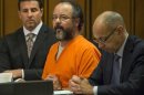 Ariel Castro pictured during his sentencing in Cleveland, Ohio on August 1, 2013