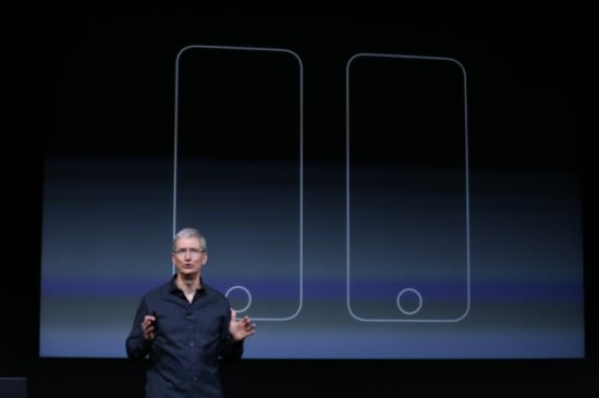 最後，咱們想取代iPhone 5的後繼機種，不只一款，而是兩款