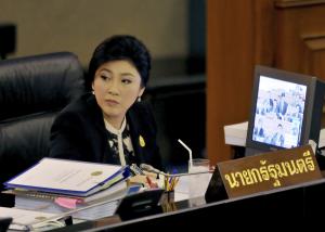 In this photo released by the Thai Spokesman Office, …