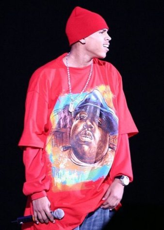 R&B singer Chris Brown