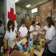 Ξάνθη: Ποδοπατήθηκαν για μια σακούλα δωρεάν τρόφιμα του Ερυθρού Σταυρού!