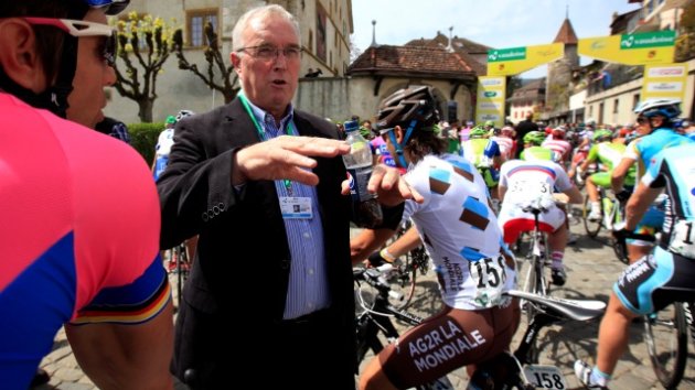 Photo: The man whose chubby finger is on the button in the UCI nuclear bunker is Dubliner Pat McQuaid. 
