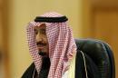 Saudi Arabian Crown Prince Salman bin Abdul Aziz attends a meetings in Beijing on March 13, 2014