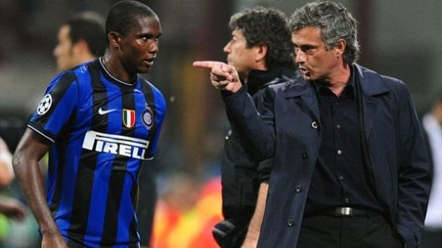 Jose Mourinho ile Samuel Eto'o Inter'in başarısı için çalışıyordu