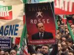 Supporters of Italy's Berlusconi show support ahead of Senate expulsion vote