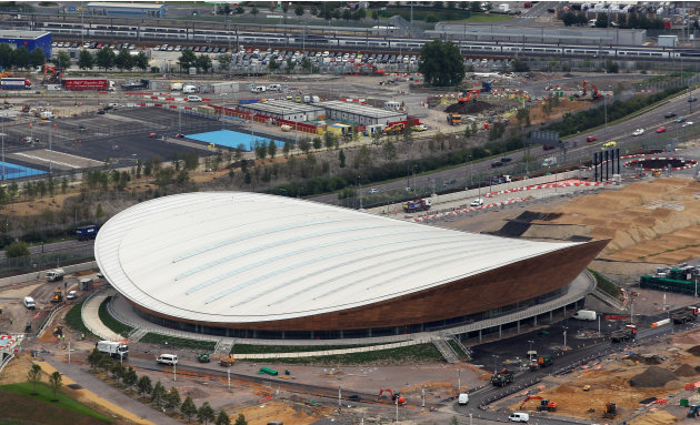 Aerial Views Of The London 2012 Olympic Venues