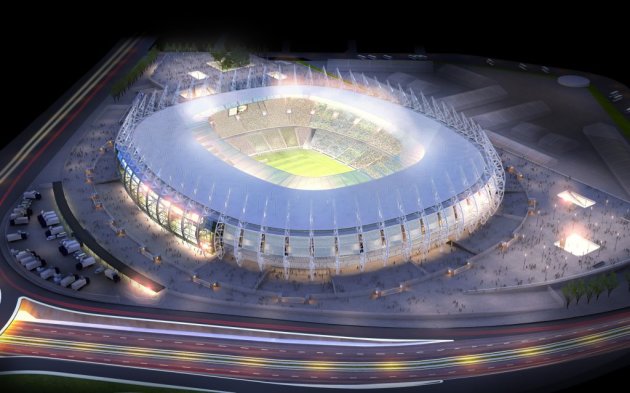 Arena Castelão será inaugurada neste domingo com rodada dupla (Divulgação))