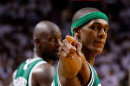 Rajon Rondo #9 Of The Boston Celtics Points Getty Images