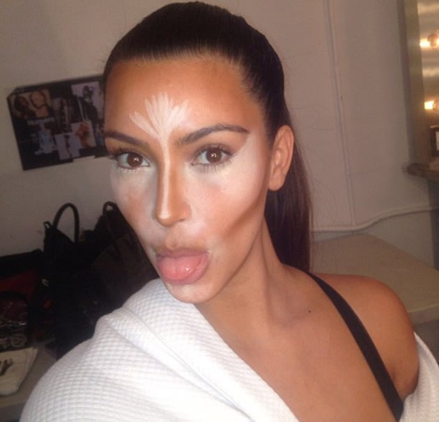 Kim K Painted