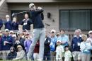 Jordan Spieth hits off the third tee during the first round of the RBC Heritage golf tournament in Hilton Head Island, S.C., Thursday, April 16, 2015. (AP Photo/Stephen B. Morton)