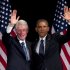 Former President Bill Clinton and President Barack Obama wave to the crowd during a campaign event at the Waldorf Astoria, Monday, June 4, 2012, in New York. (AP Photo/Carolyn Kaster)