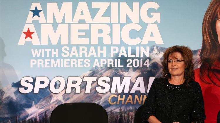 Sarah Palin, then a Sportsman Channel host
