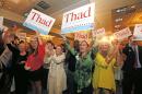 Supporters for U.S. Sen. Thad Cochran