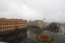 A general view shows the headquarters of the Federal Security Service (FSB) in central Moscow