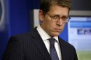 White House press secretary Jay Carney pauses before answering questions during his daily news briefing at the White House in Washington, Wednesday, Dec., 5, 2012. (AP Photo/Pablo Martinez Monsivais)