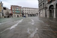 Una calle de Venecia inundada. EFE/Archivo