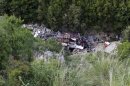 A view of a bus crash site near Himare