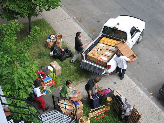 Miles de quebequenses se mudan el 1 de julio (Claude Boucher - Wikimedia Commons)