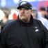 Philadelphia Eagles head coach Andy Reid walks on the field before an NFL football game against the New York Giants, Sunday, Dec. 30, 2012, in East Rutherford, N.J. (AP Photo/Bill Kostroun)