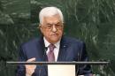 Palestinian President Mahmoud Abbas addresses the 69th United Nations General Assembly at United Nations Headquarters in New York
