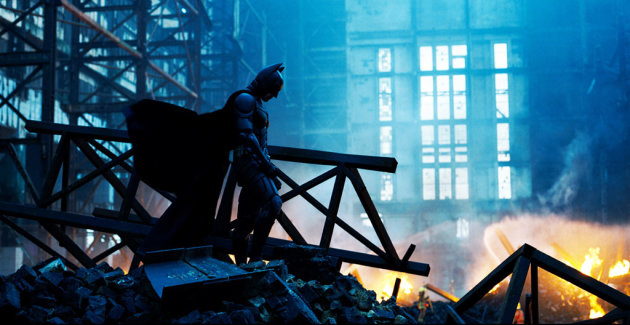Christian Bale The Dark Knight Production Stills Warner Bros. 2008