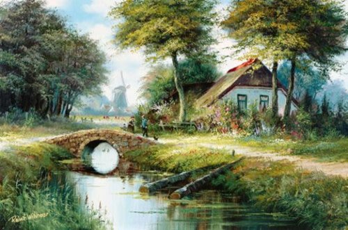 Đồng quê yên bình trong tranh họa sĩ Hà Lan