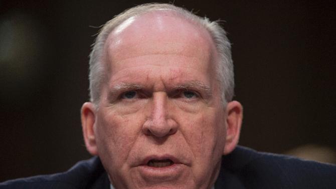 CIA director John Brennan testifies before the Senate Intelligence Committee hearing on worldwide threats to America and its allies, in Washington, DC on February 9, 2016