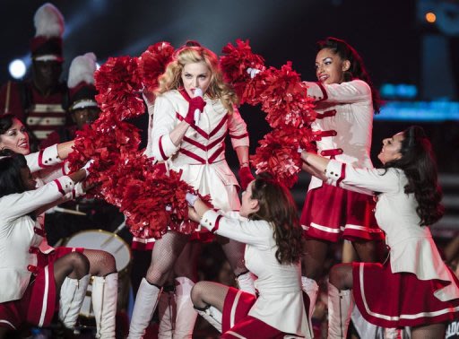 Madonna no show em Nova York