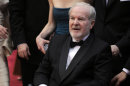 FILE - This March 7, 2010 file photo shows Wash. Gov. Booth Gardner arriving at the 82nd Academy Awards in Los Angeles. Gardner died Friday, March 15, 2013, after a long battle with Parkinson's disease. He was 76. (AP Photo/Chris Pizzello, file)