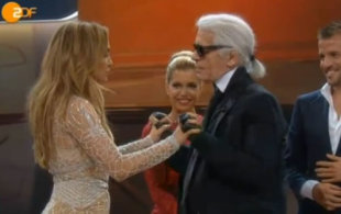 Jennifer Lopez FROW'd At Chanel AND Appeared On TV With Karl Lagerfeld - Is This Chanel's New Muse?!