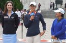 LPGA／高球長腿妹齊聚　魏聖美「秀中文」獲滿堂彩